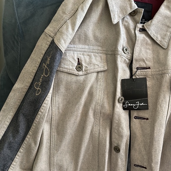 NWT RARE Sean John denim jacket xxl vintage - Picture 3 of 7